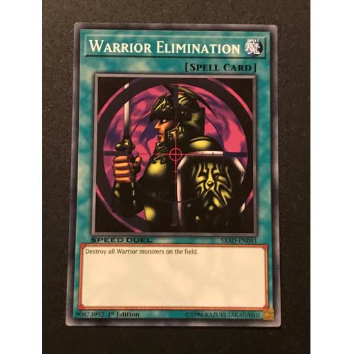 Warrior Elimination SBAD-EN041