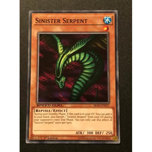 Sinister Serpent SBAD-EN037