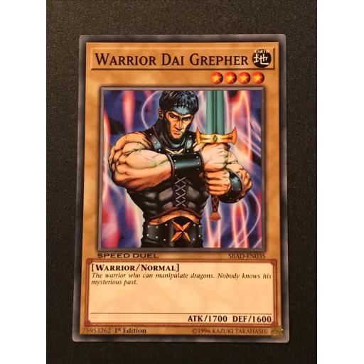 Warrior Dai Grepher SBAD-EN035