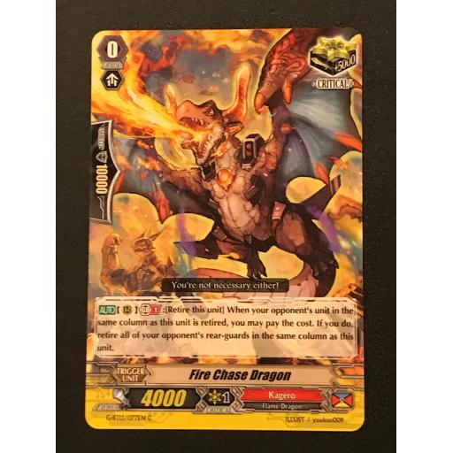 Fire Chase Dragon G-BT13/077EN