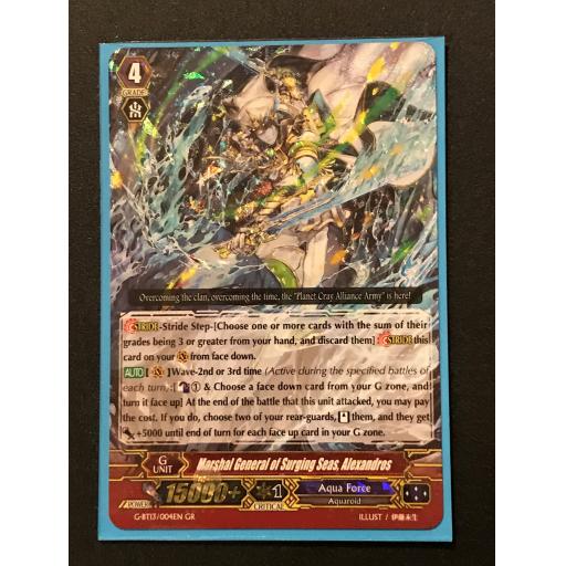 Marshal General of Surging Seas, Alexandros G-BT13/004EN