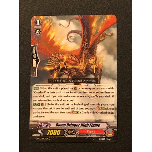 Doom Bringer High Flame G-BT13/073EN