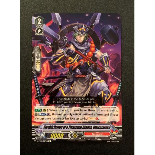 Stealth Rogue of a Thousand Blades, Oborozakura V-BT07/057EN C