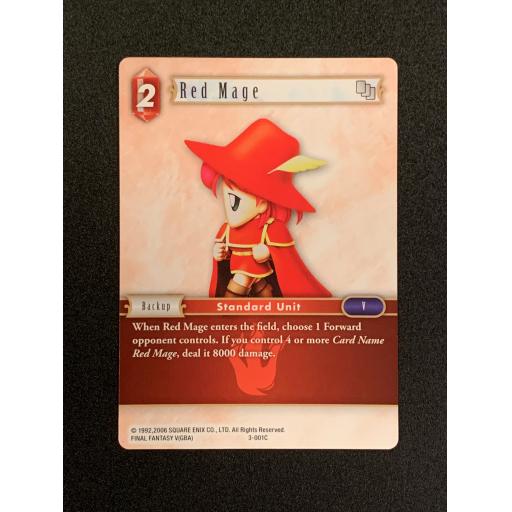 Red Mage 3-001C