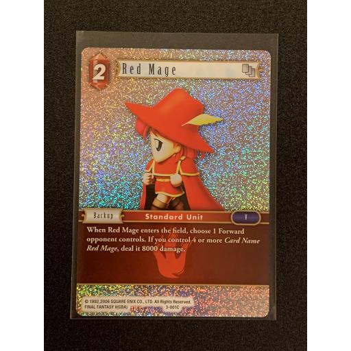 Red Mage 3-001C - Foil