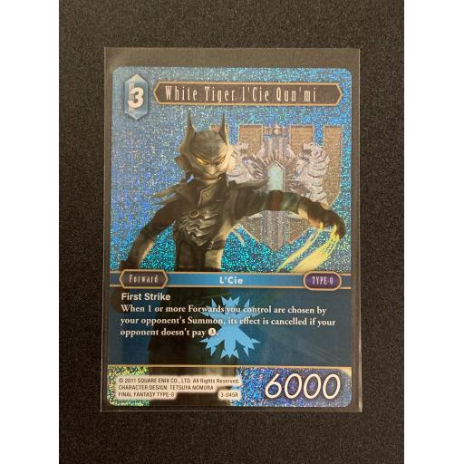 White Tiger L'Cie Qun'mi 3-045R - Foil