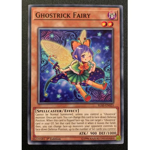 Ghostrick Fairy IGAS-EN023 - 1st Edition