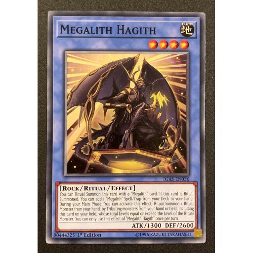Megalith Hagith IGAS-EN036 - 1st Edition