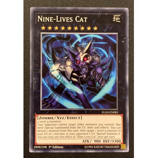 Nine-Lives Cat IGAS-EN083 - 1st Edition