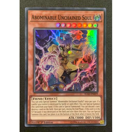 Abominable Unchained Soul IGAS-EN019 - 1st Edition