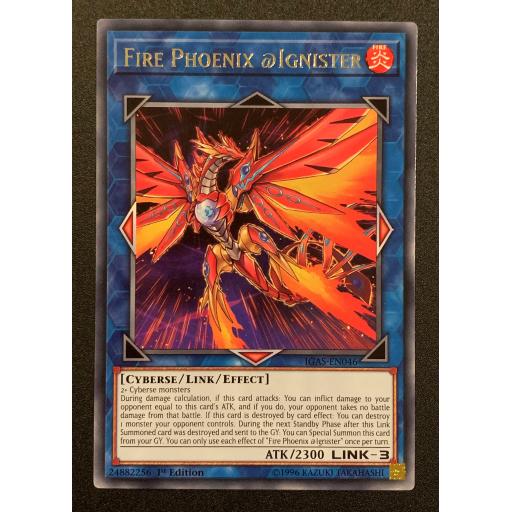 Fire Phoenix @Ignister IGAS-EN046 - 1st Edition