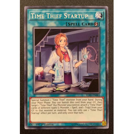 Time Thief Stratup IGAS-EN061 - 1st Edition
