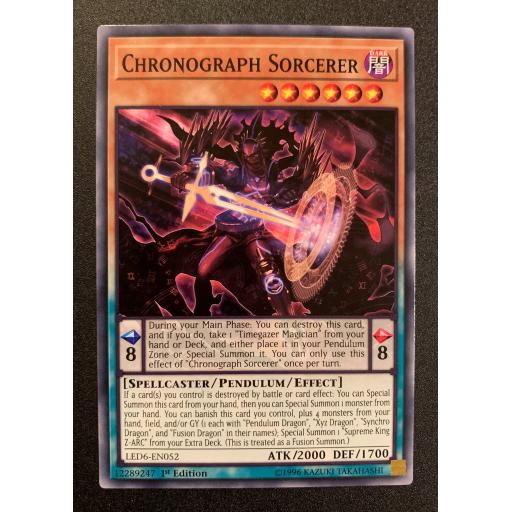 Chronograph Sorcerer | LED6-EN052 | Common | 1st Edition