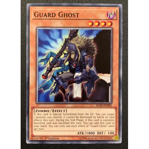 Guard Ghost IGAS-EN081 - 1st Edition