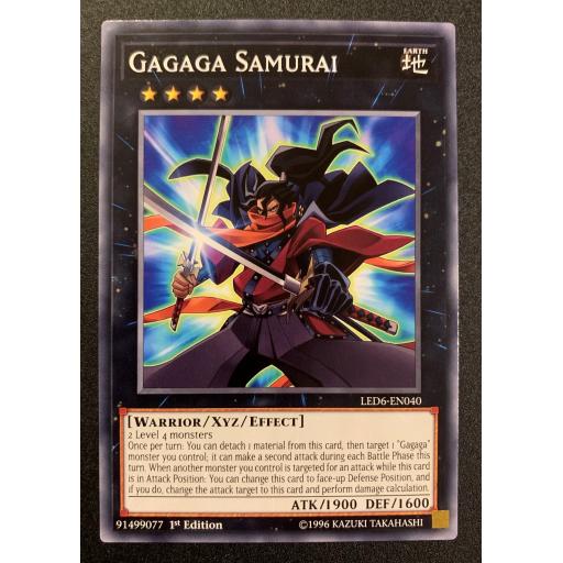 Gagaga Samurai | LED6-EN040 | Common | 1st Edition