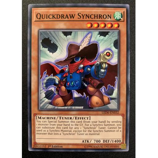 Quickdraw Synchron | LED6-EN032 | Common | 1st Edition