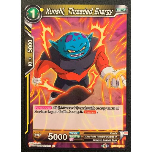 Kunshi, Threaded Energy BT9-063 C