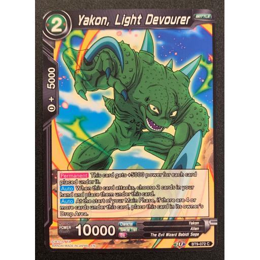 Yakon, Light Devourer BT9-072 C
