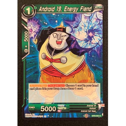 Android 19, Energy Fiend BT9-041 C