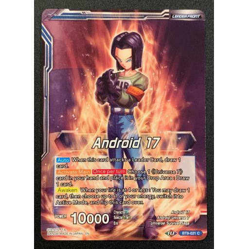Android 17 / Android 17, Universal Guardian BT9-021 C