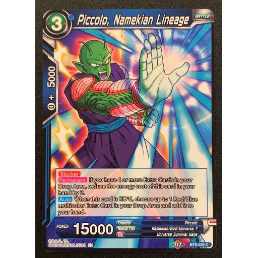 Piccolo, Namekian Lineage BT9-029 C