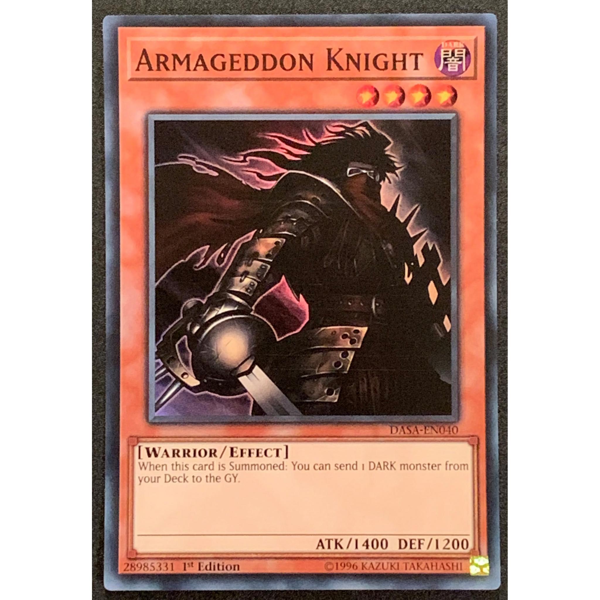 Armageddon Knight DASAEN040 1st Edition
