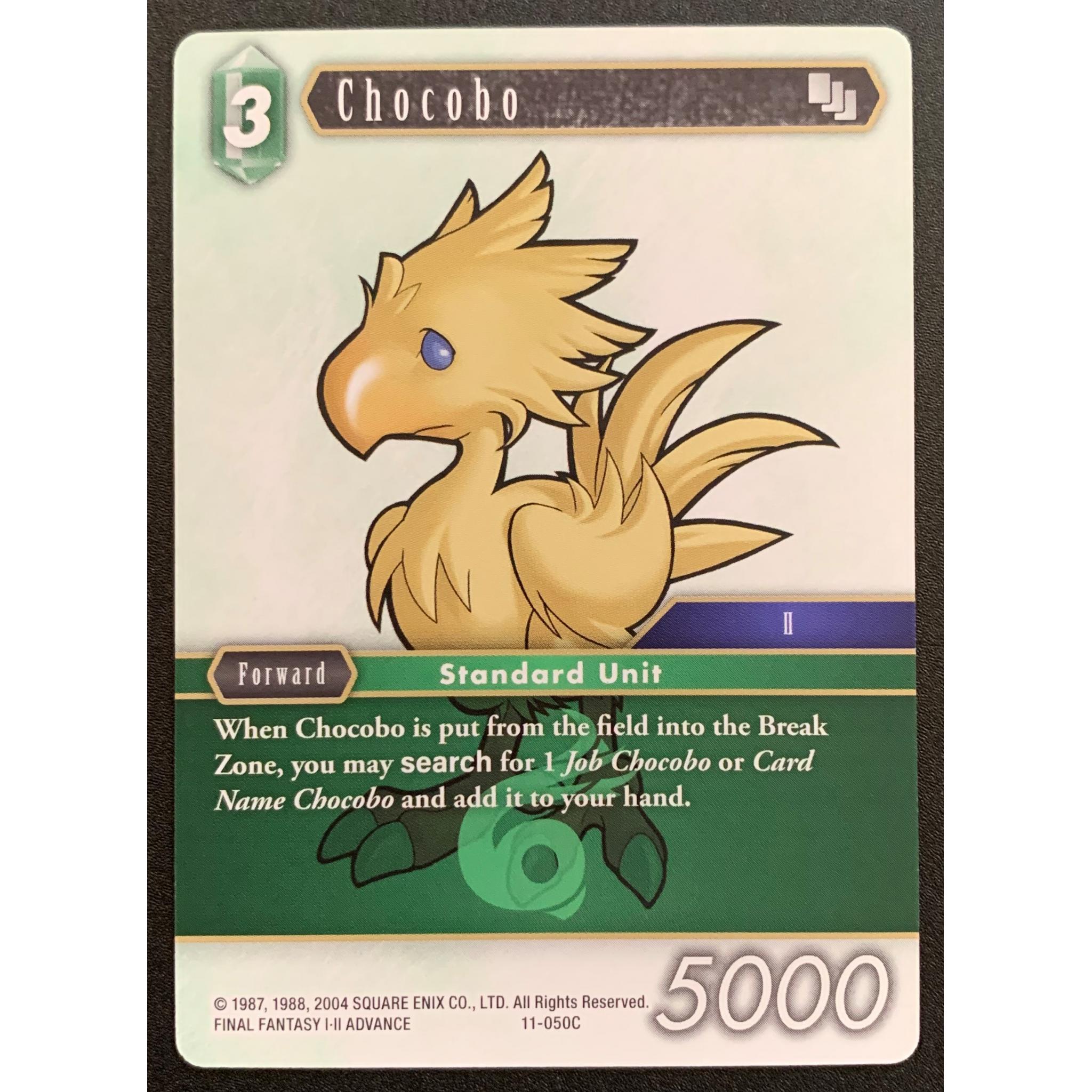 Chocobo 11050C Dragon Card Games