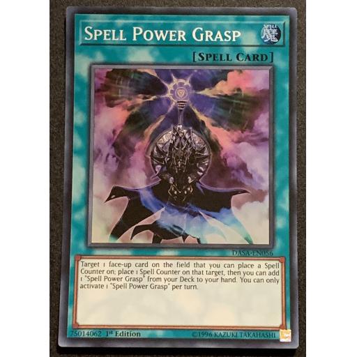 Spell Power Grasp | DASA-EN056 | Super Rare | 1st Edition