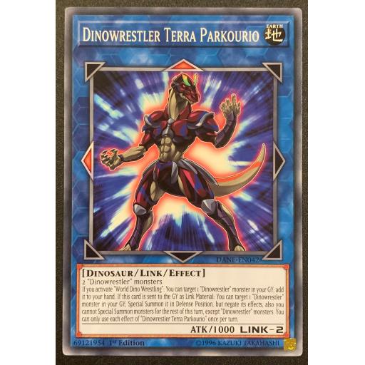 Dinowrestler Terra Parkourio | DANE-EN042 | 1st Edition | Common