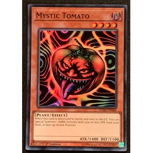 Mystic Tomato | DASA-EN046 | Super Rare | 1st Edition