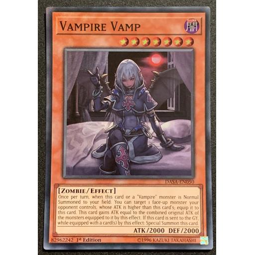 Vampire Vamp | DASA-EN050 | Super Rare | 1st Edition