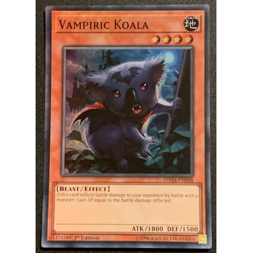 Vampiric Koala | DASA-EN048 | Super Rare | 1st Edition