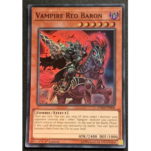 Vampire Red Baron | DASA-EN006 | Super Rare | 1st Edition