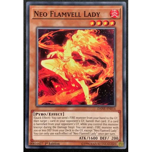 Neo Flamvell Lady | DANE-EN014 | 1st Edition | Common