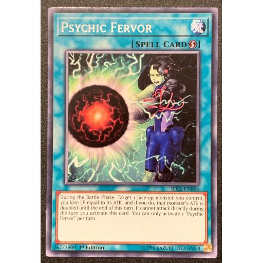 Psychic Fervor | RIRA-EN064 | 1st Edition