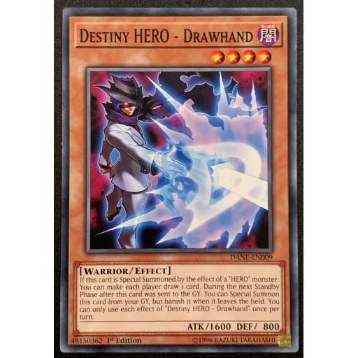 Destiny HERO - Drawhand | DANE-EN009 | 1st Edition | Common