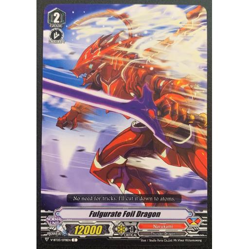 Fulgurate Foil Dragon | V-BT03/078EN | C