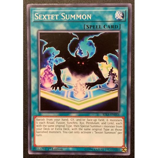 Sextet Summon | RIRA-EN066 - 1st Edition