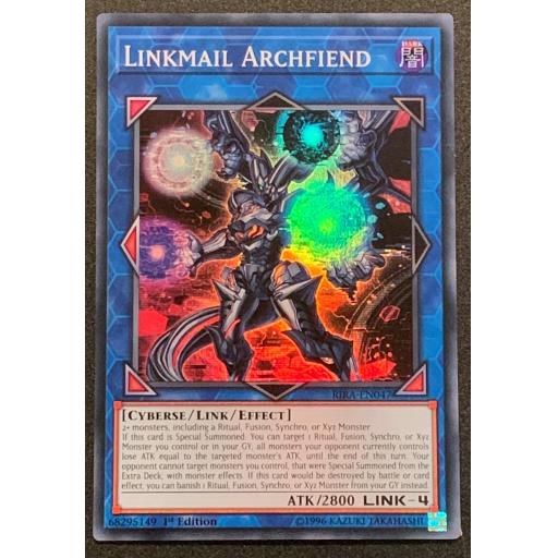 Linkmail Archfiend | RIRA-EN047 | 1st Edition