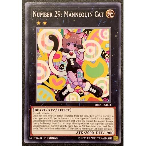 Number 29: Mannequin Cat | RIRA-EN093 | 1st Edition