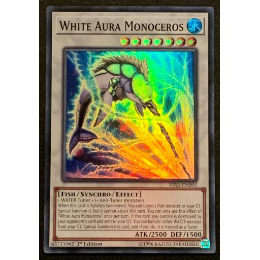 White Aura Monoceros | RIRA-EN095 | 1st Edition