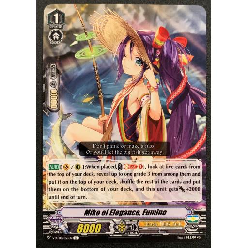 Miko of Elegance, Fumino | V-BT03/053EN | C