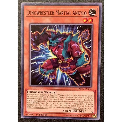 Dinowrestler Martial Ankylo | RIRA-EN006 | 1st Edition