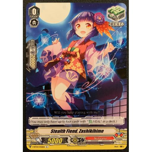 Stealth Fiend, Zashikihime | V-BT03/076EN | C