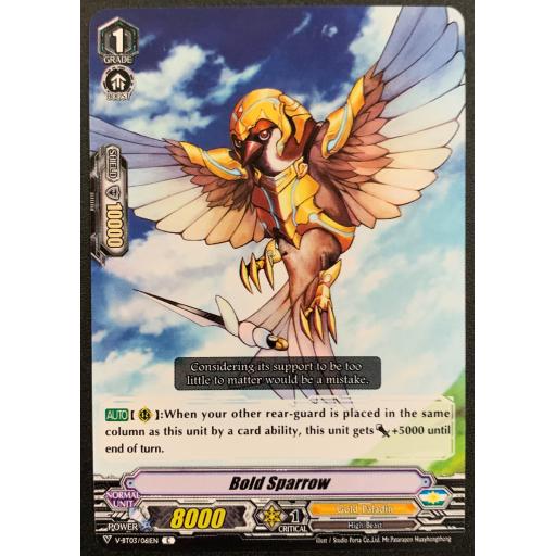 Bold Sparrow | V-BT03/061EN | C