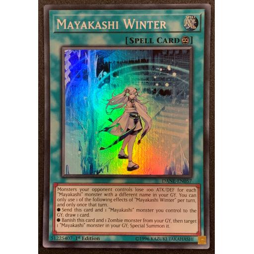 Mayakashi Winter | DANE-EN057 | 1st Edition | Super Rare