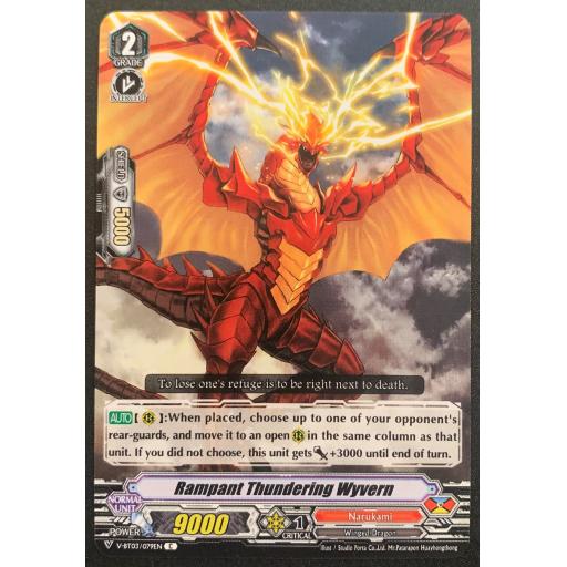 Rampant Thundering Wyvern | V-BT03/079EN | C