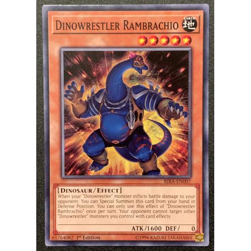 Dinowrestler Rambrachio | RIRA-EN007 | 1st Edition