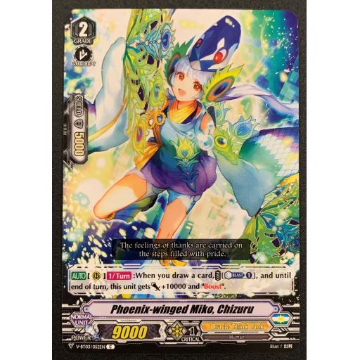 Phoenix-winged Miko, Chizuru | V-BT03/052EN | C