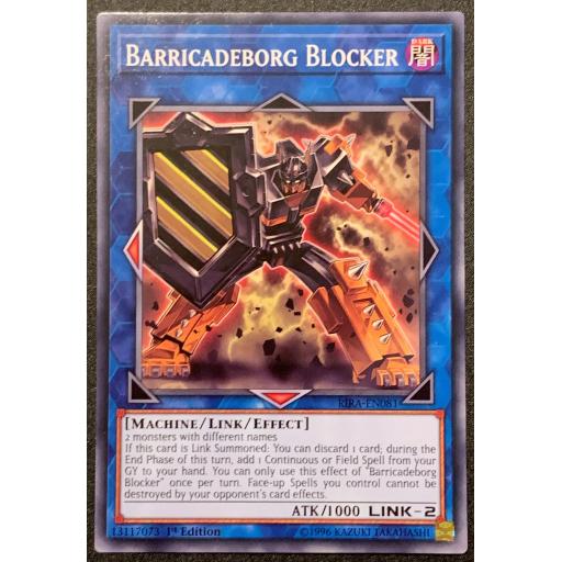 Barricadeborg Blocker | RIRA-EN081 | 1st Edition